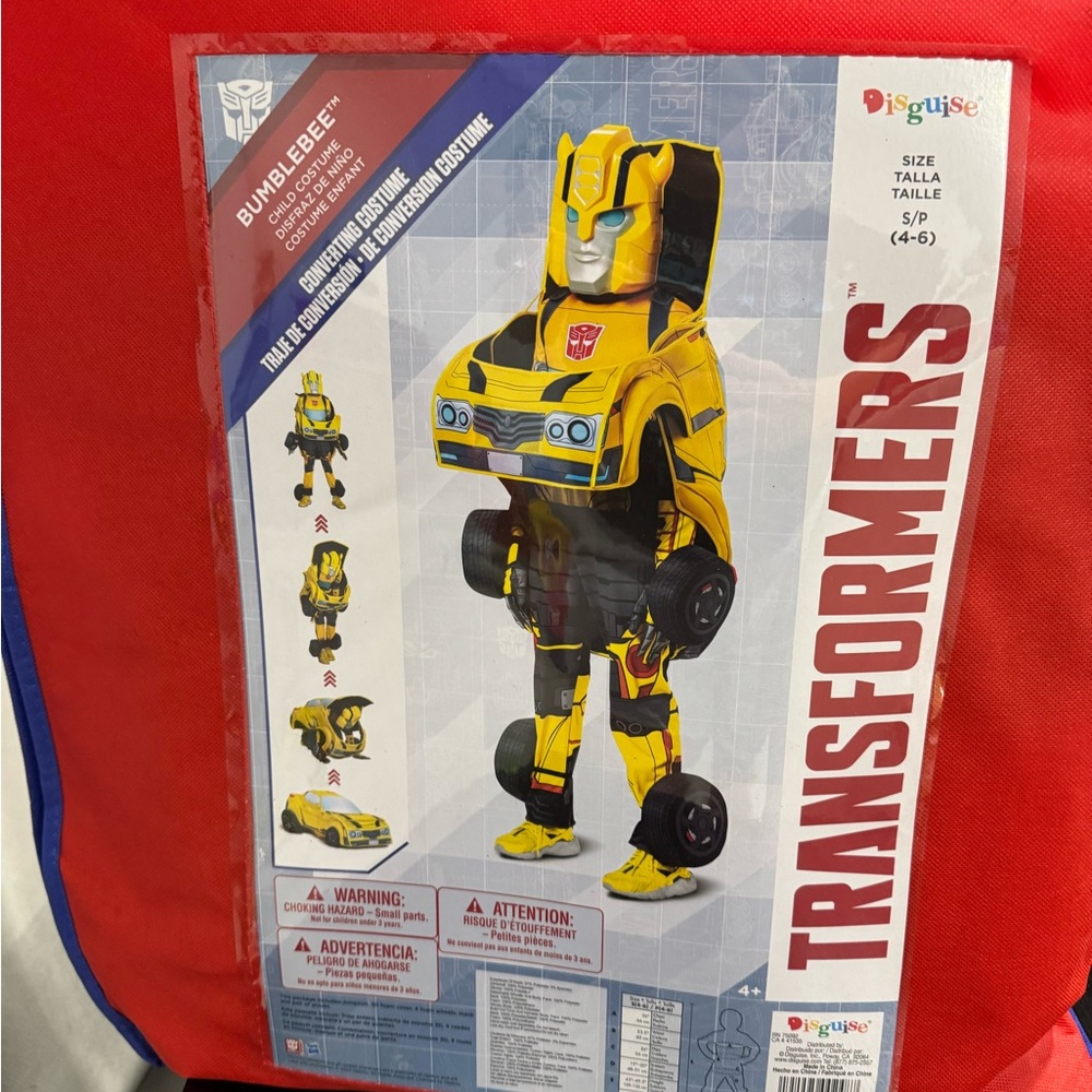 Disguise Transformers Bumblebee Costume - Yellow and Black